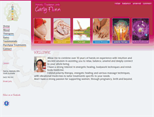 Tablet Screenshot of carlyflinn.com.au